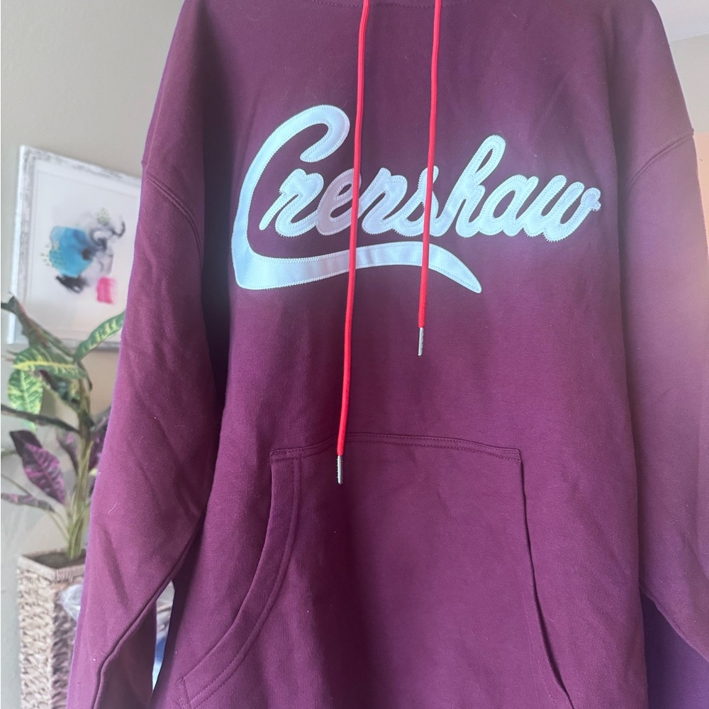 The Marathon Clothing Crenshaw Hoodie Nipsey Hussle  Embroidered -New w/out tags